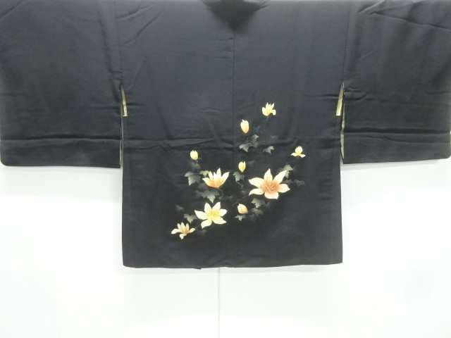 JAPANESE HAORI / FLORAL PLANTS